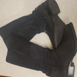 Steve Madden Adriian Dressy microsuede leather riding boots 7M